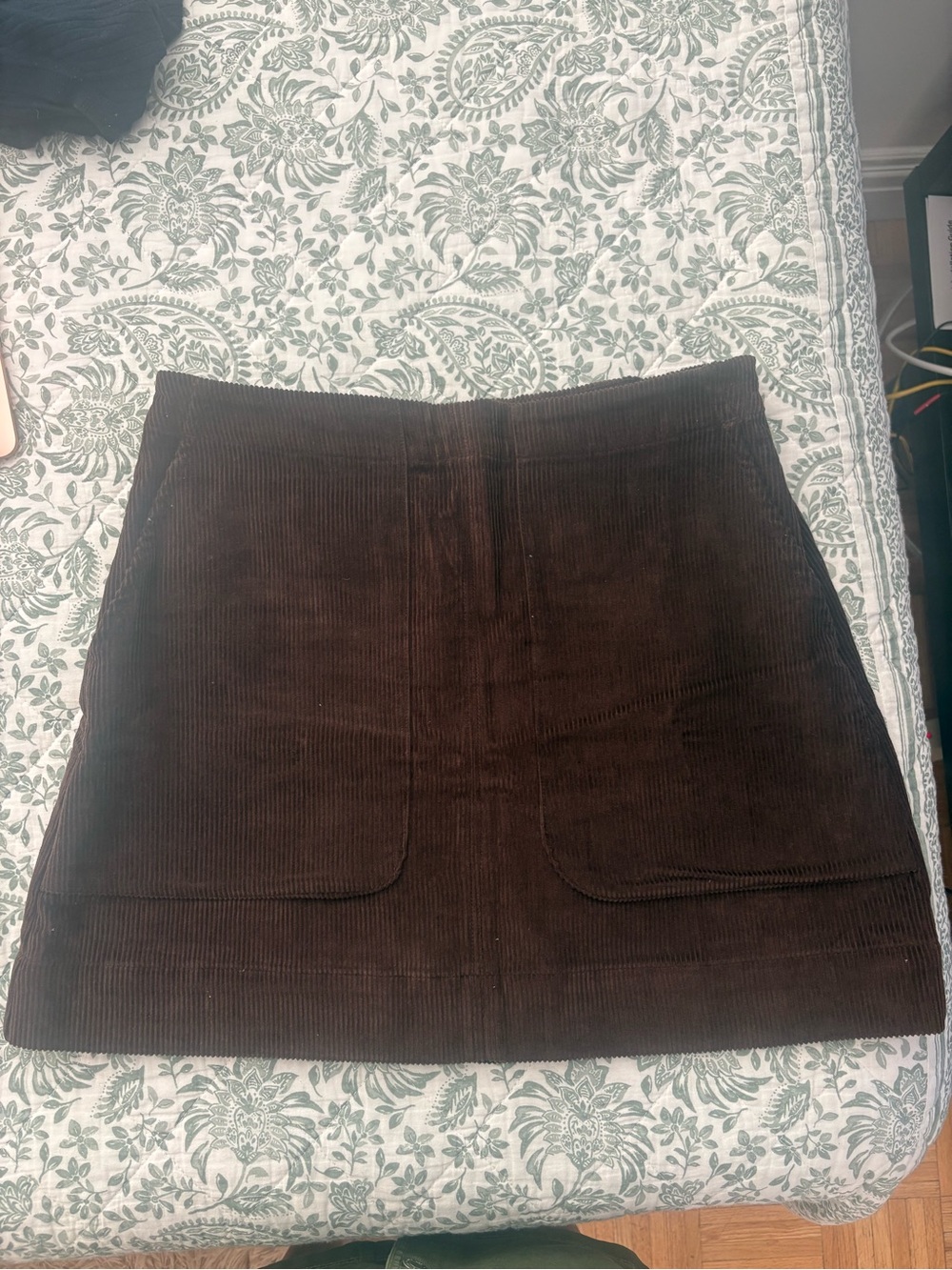 Old Navy Brown Corduroy Mini Skirt